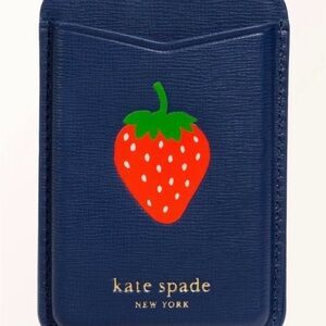 Kate Spade x Target MagSafe Card Holder with Strawberry Design